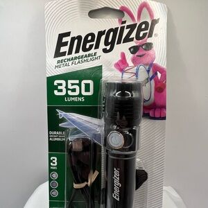Energizer LED Rechargeable Flashlight-350 Lumens W/USB cable
